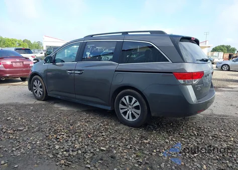 2015 Honda Odyssey Ex-L from USA, damaged, VIN 5FNRL5H64FB013820